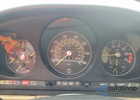 1986 Mercedes-Benz 560 Sl из США, поврежденный, VIN WDBBA48D0GA042546